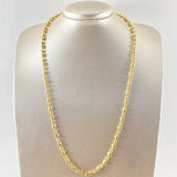 Military Morse Chain 15.65gr / 23.6in / 18K Gold ©