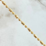 Cadena Militar Morse 11.05gr / 60cm / Oro Amarillo 18K ©