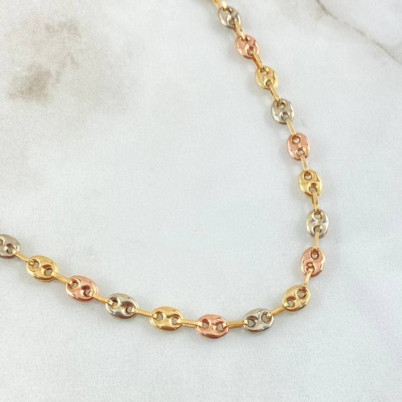 GC Chain 7.1gr / 17.7in / Three 18K Golds