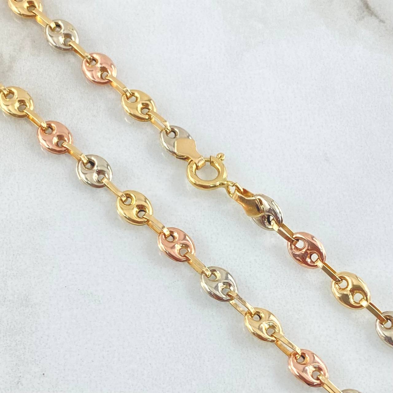 GC Chain 7.1gr / 17.7in / Three 18K Golds