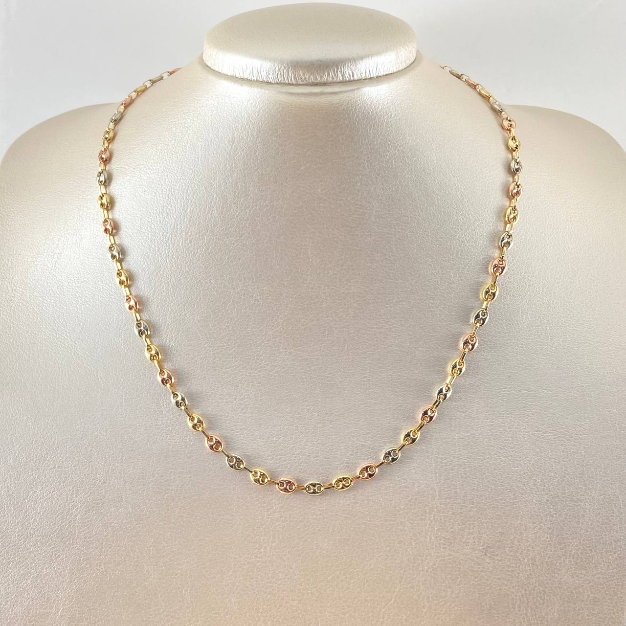 GC Chain 7.1gr / 17.7in / Three 18K Golds