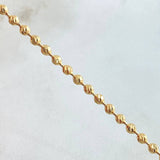Diamond Cut Military Chain 14.2gr / 19 3/4 in / 3mm Yellow Gold 18K ©