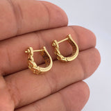 Candongas Cubana Monaco 4.15gr / 1.5cm / Oro Amarillo +4 18K &
