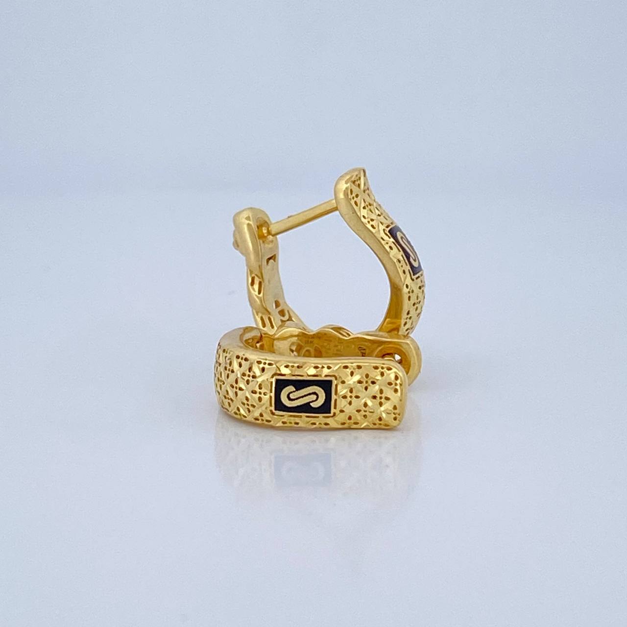Candongas Cubana Monaco 4.15gr / 1.5cm / Oro Amarillo +4 18K &