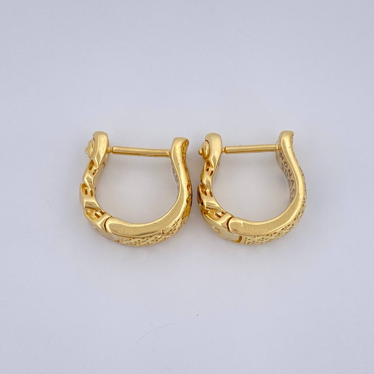 Candongas Cubana Monaco 4.15gr / 1.5cm / Oro Amarillo +4 18K &