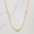 Cadena Espiga 2.9 g / 17 in / 4 mm Oro Amarillo 18K