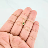 Tobillera Aro Seguido Corona 1.7 g / 9 3/4 in / 4 mm Oro Amarillo 18K