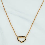 Cadena Aro Seguido Corazon 4.5 g / 21 in / 1.53 mm Oro Amarillo 18K