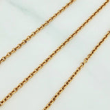Cadena Aro Seguido Corazon 4.5 g / 21 in / 1.53 mm Oro Amarillo 18K