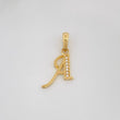 Pendant Letter A 1 g / 3/4 in Yellow Gold 18K