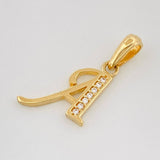 Pendant Letter A 1 g / 3/4 in Yellow Gold 18K