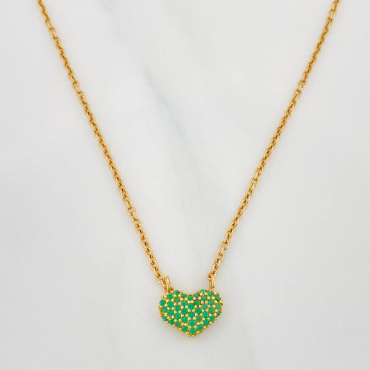 Cadena Aro Seguido Corazon 4.3 g / 18 3/4 in / 1.02 mm Oro Amarillo 18K