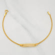 Pulso Placa Rectangular 1.65 g / 6 1/4 in / 22.07 mm Oro Amarillo 18K