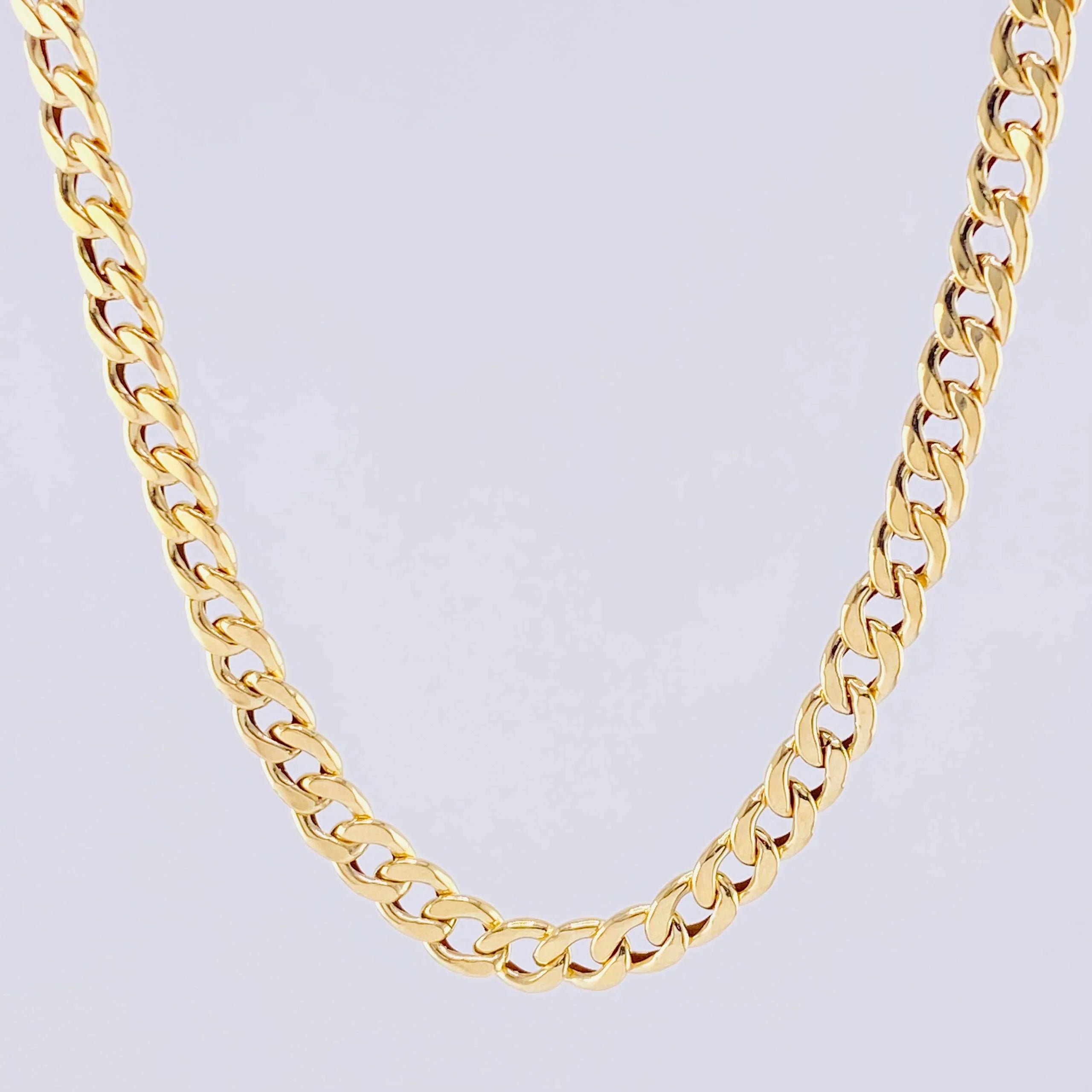 Cuban Links 5.85g / 28 in / 4.3mm 18K Yellow Gold