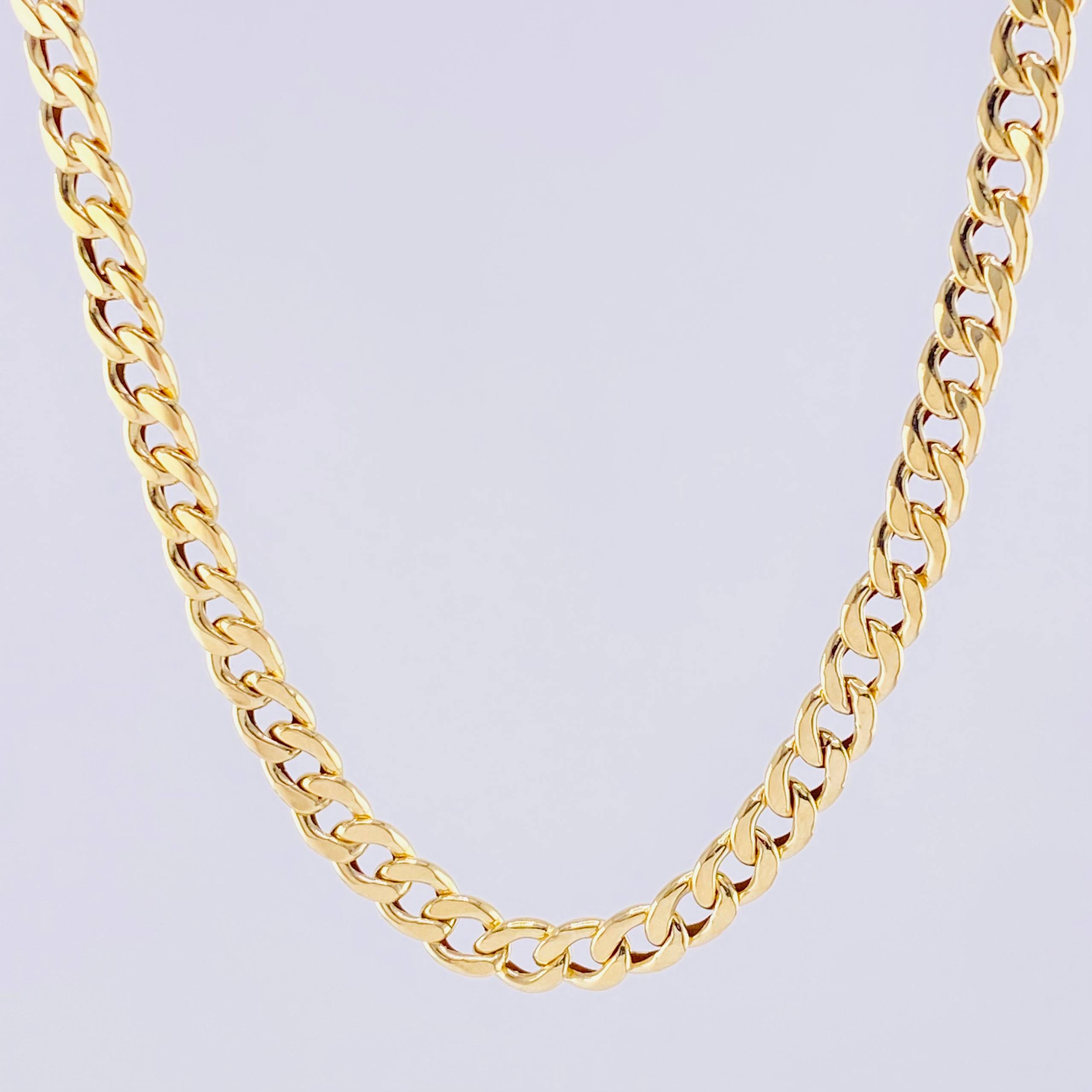 Cuban Links 6.5g / 24 in / 5.2mm Yellow Gold 18K