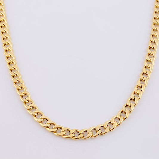 Cuban Links 6.85g / 24 in / 5.25mm Yellow Gold 18K