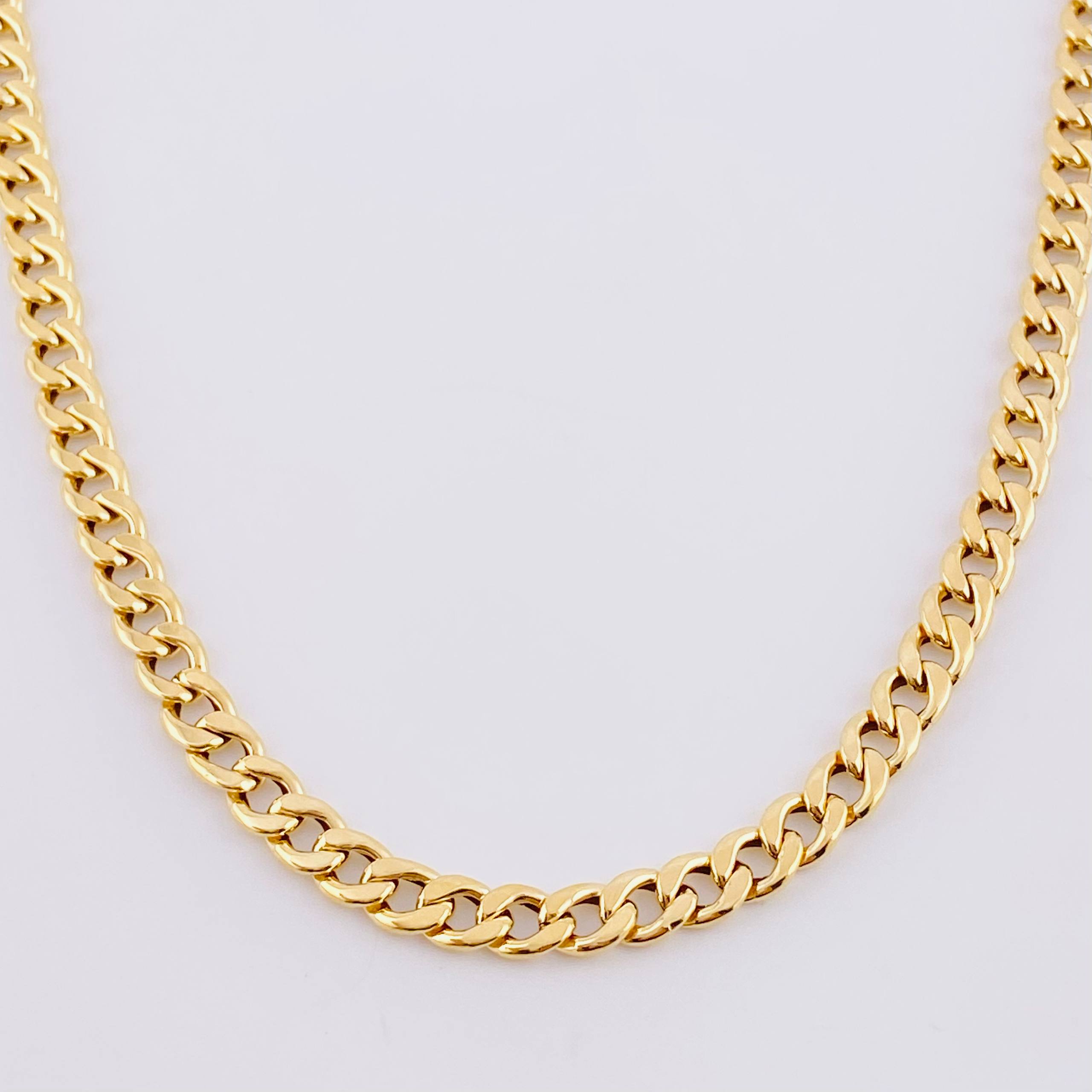 Cuban Links 6.65g / 24 in / 5.25mm 18K Yellow Gold
