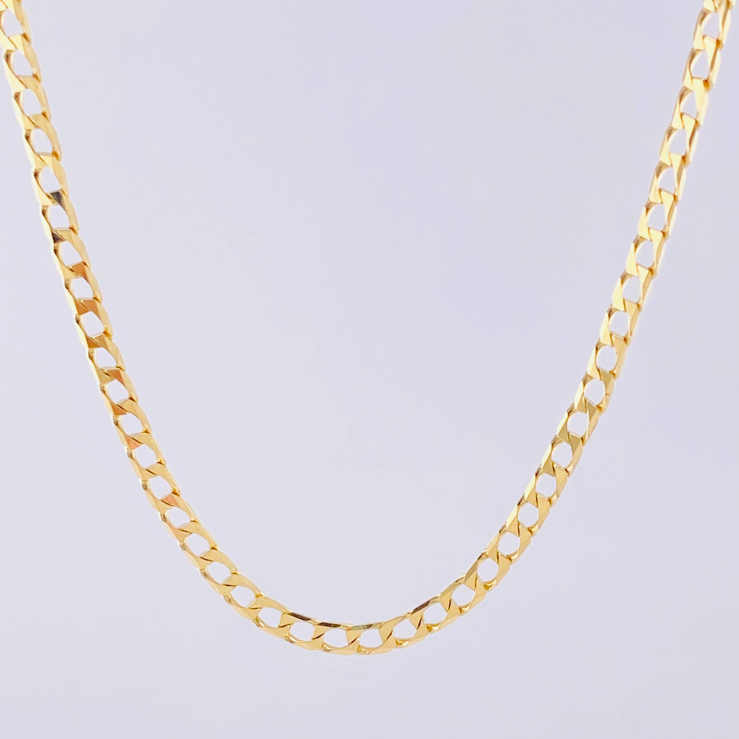 Panzer Chain 6.8g / 20 in / 2.5mm Yellow Gold 18K