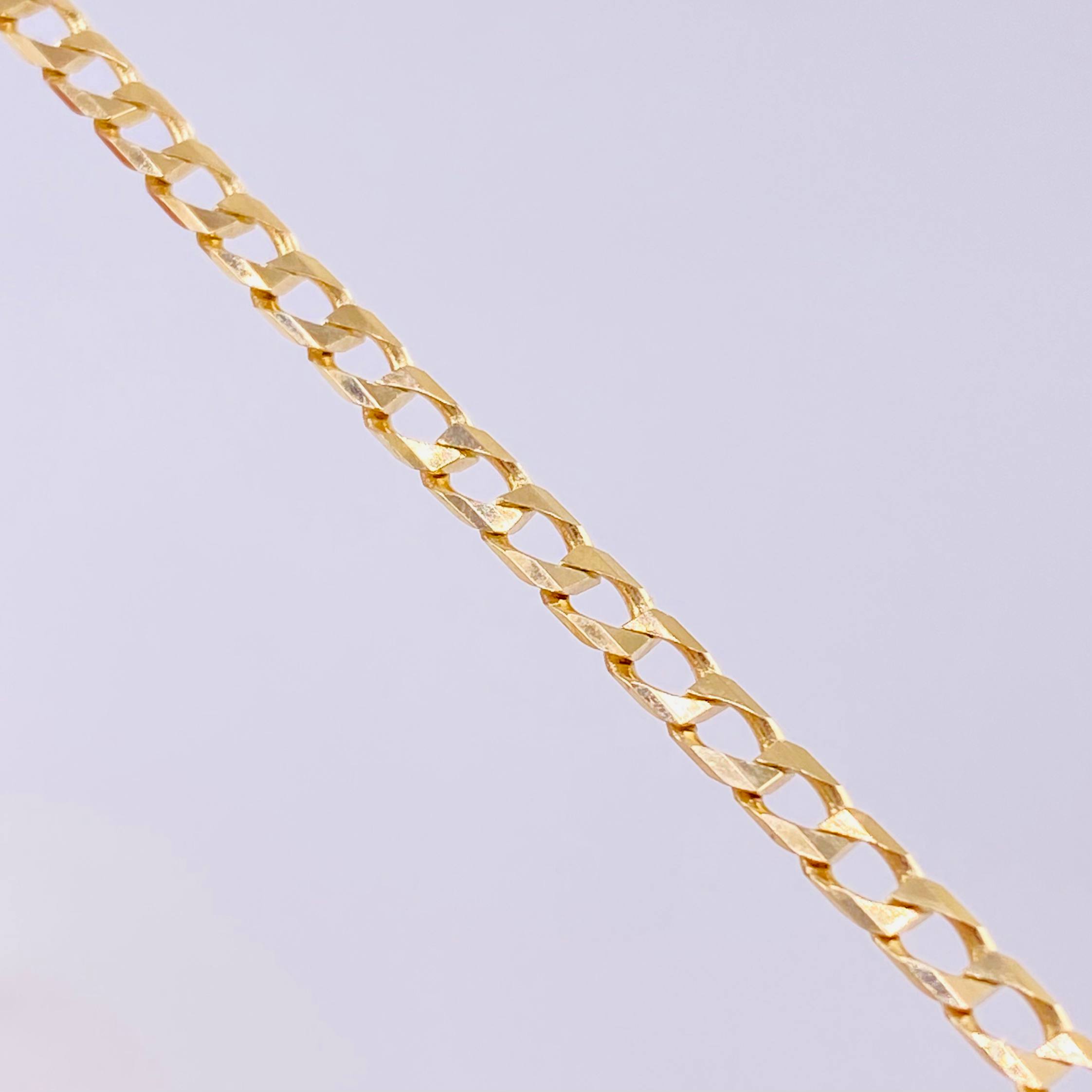 Panzer Chain 14.05g / 28 in / 3mm Yellow Gold 18K
