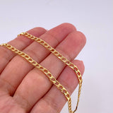 Panzer Chain 14.05g / 28 in / 3mm Yellow Gold 18K