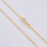Military Chain 2.1g / 20 in / 1mm 18K Yellow Gold