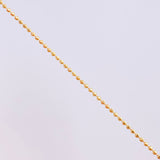 Military Chain 2.1g / 20 in / 1mm 18K Yellow Gold