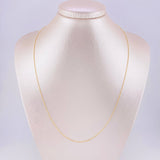 Military Chain 2.1g / 20 in / 1mm 18K Yellow Gold