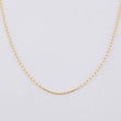 Cadena Morse 1.5g / 18 in / 0.75mm Oro Amarillo 18K