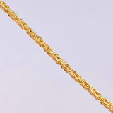 Bracelet Peruvian 6.7g / 8 1/2 in / 2.75mm Yellow Gold 18K