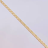 Flat Mariner Bracelet 1.4g / 6 1/2 in / 2.2mm Yellow Gold 18K