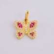 Dije Mariposa 1.45 g / 3/4 in Oro Amarillo 18K
