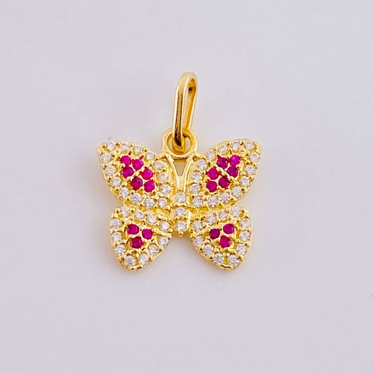 Dije Mariposa 1.45 g / 3/4 in Oro Amarillo 18K