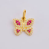 Dije Mariposa 1.45 g / 3/4 in Oro Amarillo 18K