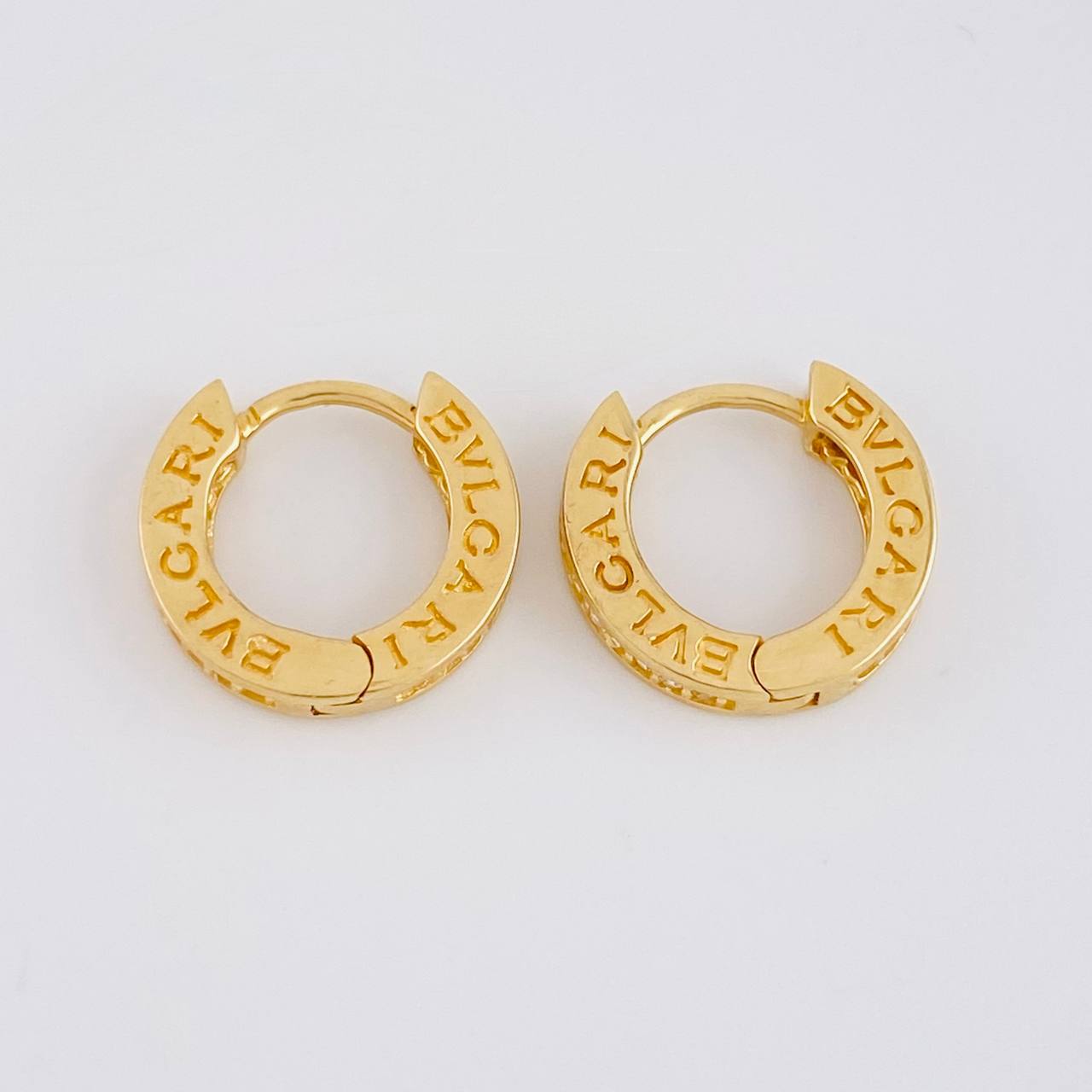 Hoop Earrings Carril Bv Tupido 3.45g / 1/2 in Yellow Gold 18K