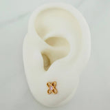 Topos Flor 0.85gr / 5.7mm Oro Amarillo 18K %