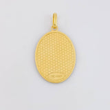 Pendant Virgin of the Miraculous 2g / 1 1/4 in Yellow Gold 18K