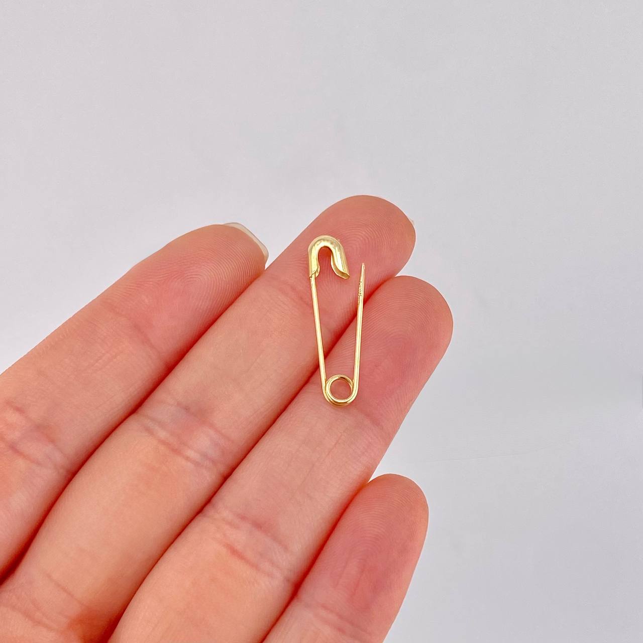Herraje Gancho Nodriza 0.6g / 1 in Oro Amarillo 18K