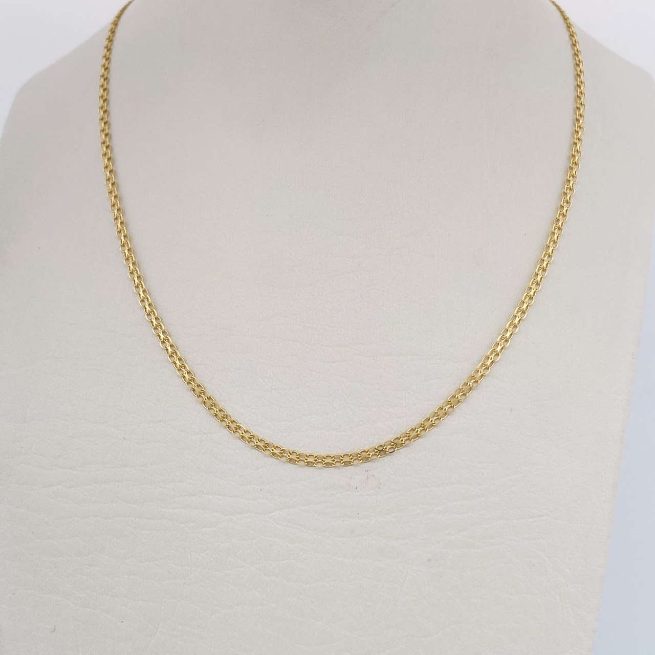 Bismark Chain 2.6gr / 23.7in / 18K Gold +1$