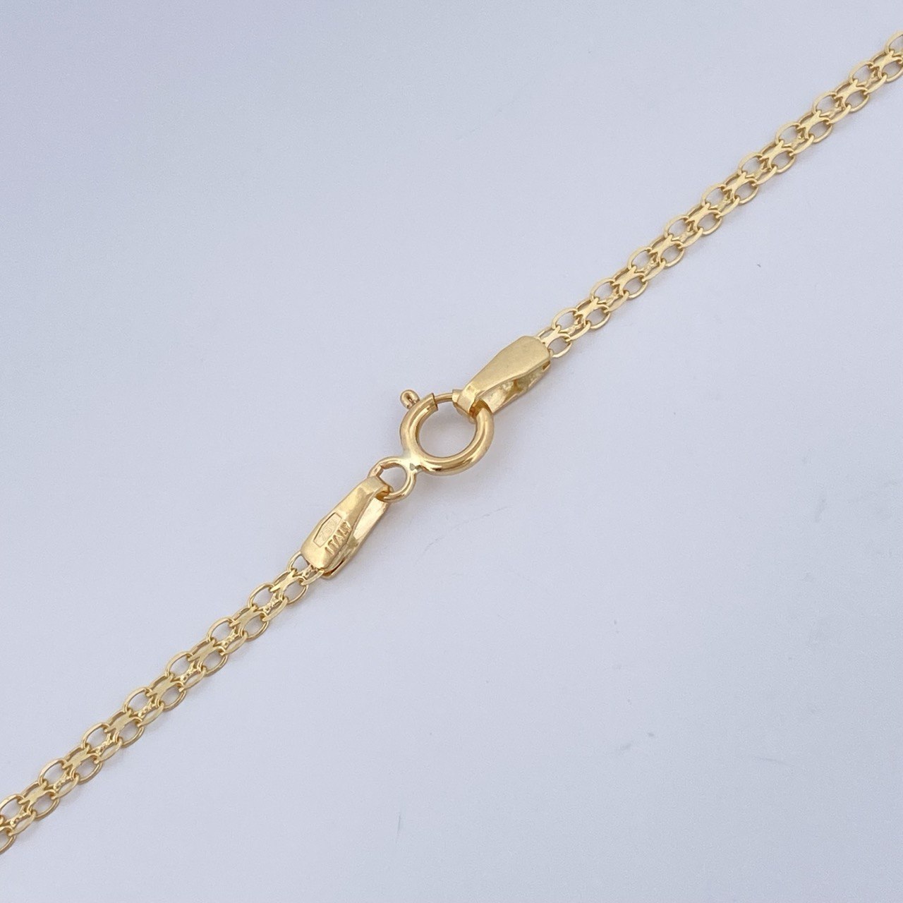 Bismark Chain 2.55gr / 23.8in / 18K Gold +1$