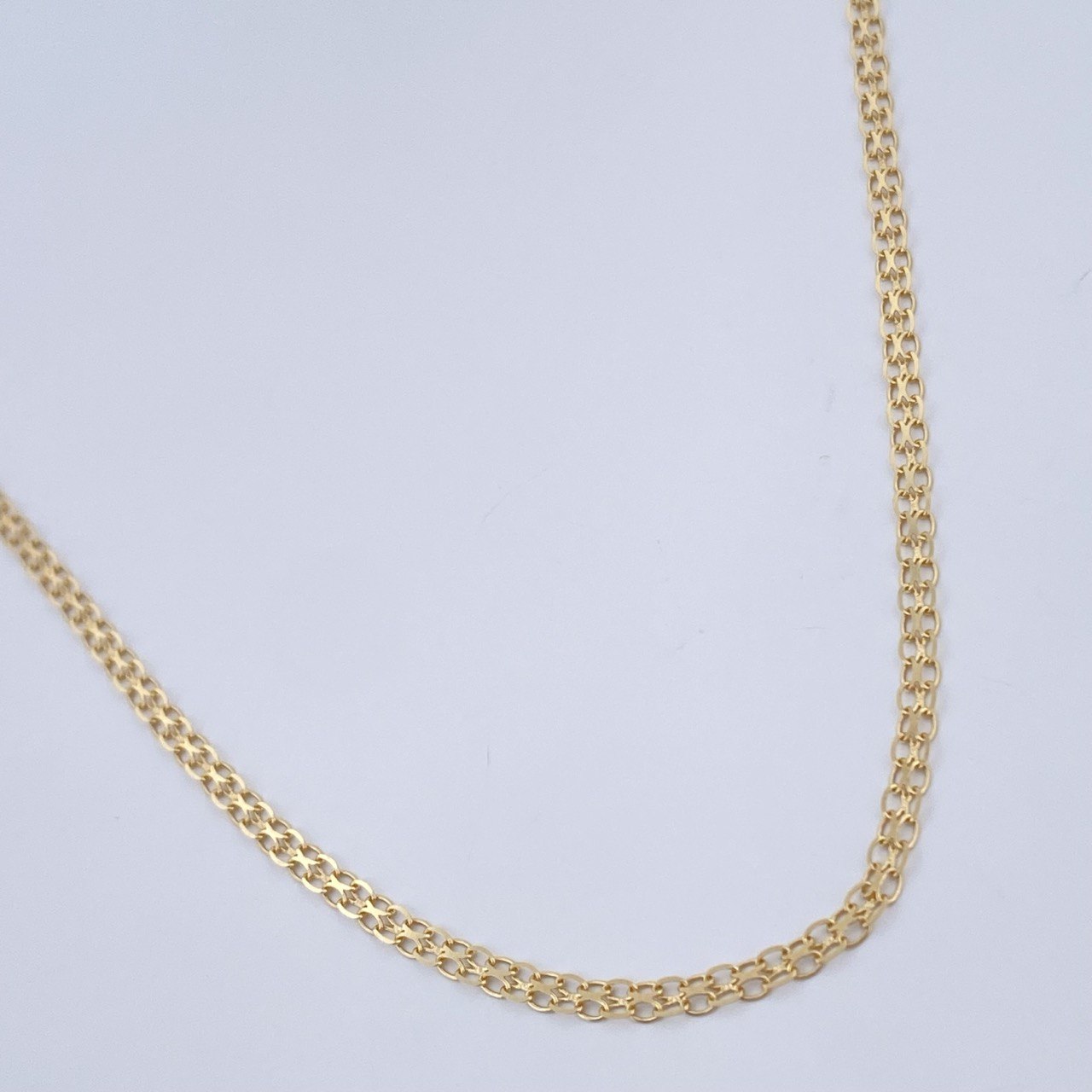 Bismark Chain 2.2gr / 19.9in / 18K Gold +1 $