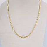Bismark Chain 2.2gr / 19.9in / 18K Gold +1 $