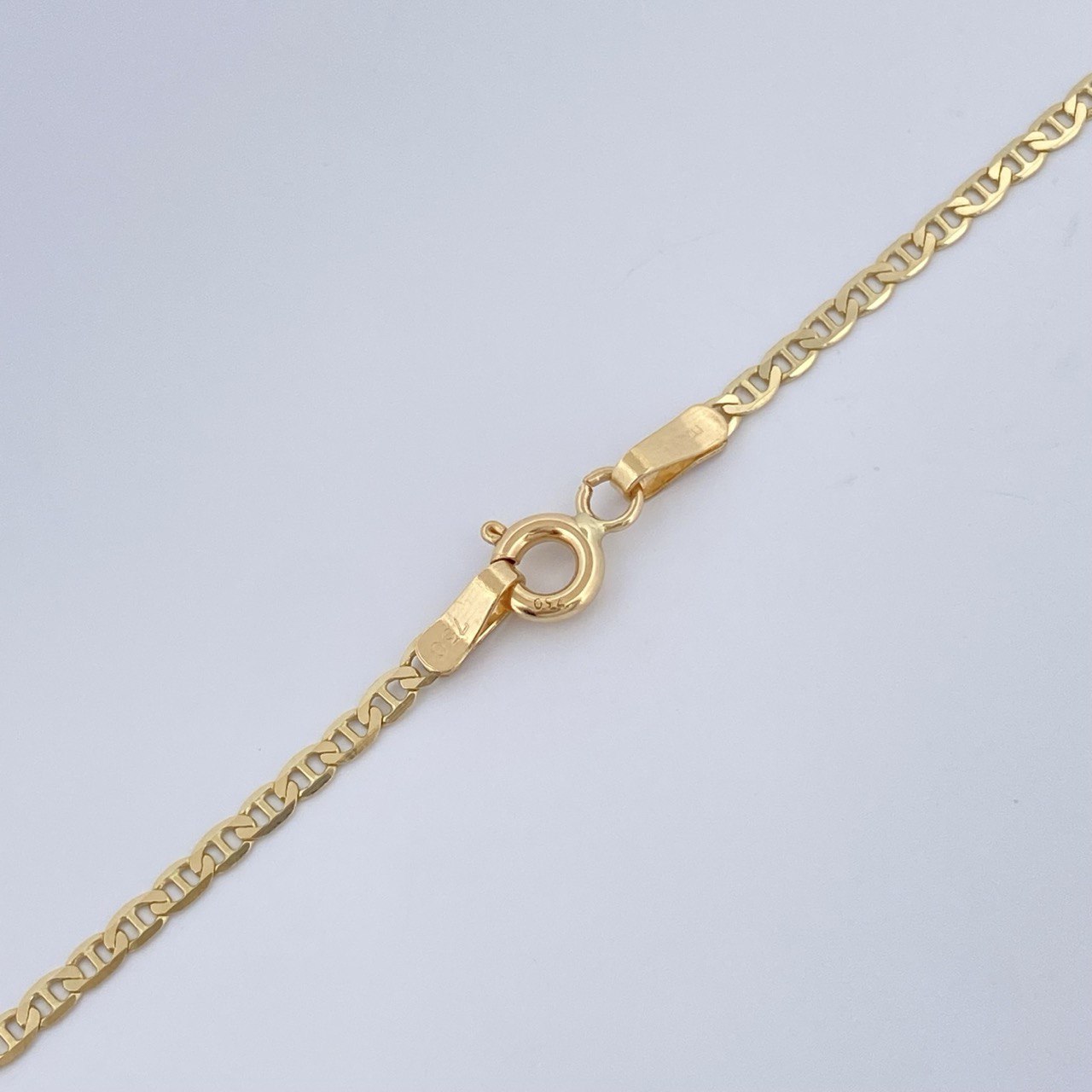 Cadena Escalera Plana 4.1gr / 60.2cm / Oro Amarillo +3 18K &