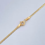 Cadena Escalera Plana 4.1gr / 60.2cm / Oro Amarillo +3 18K &