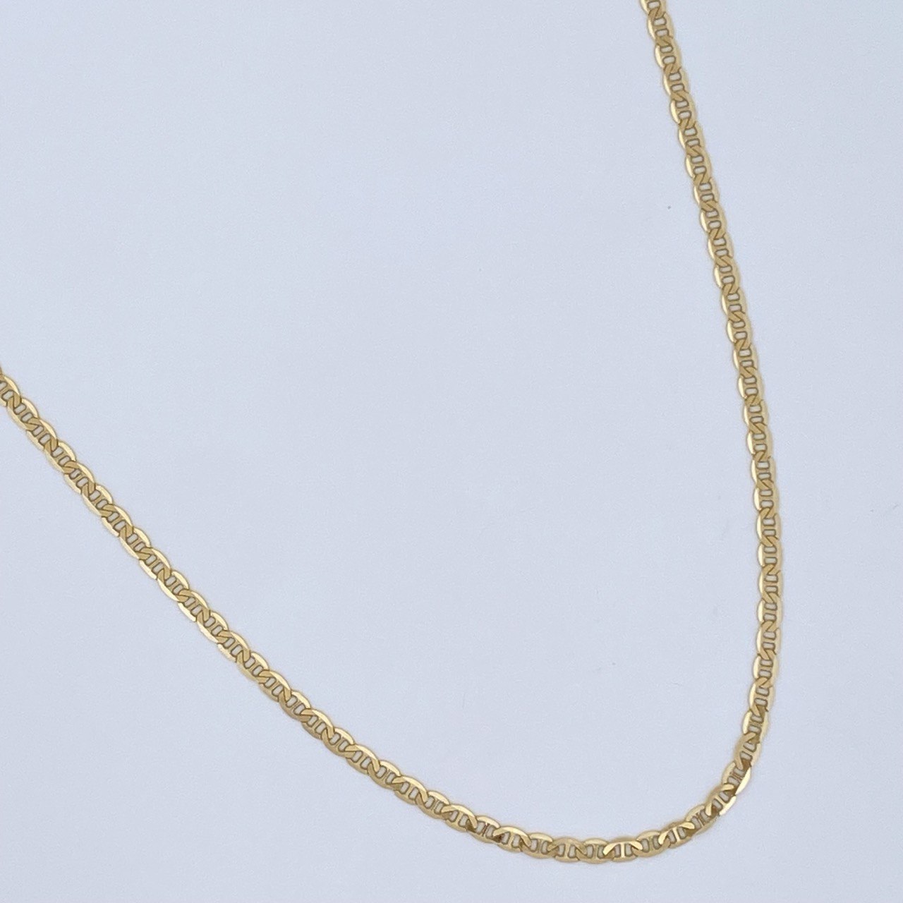Cadena Escalera Plana 4.1gr / 60.2cm / Oro Amarillo +3 18K &