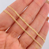 Cadena Escalera Plana 4.1gr / 60.2cm / Oro Amarillo +3 18K &