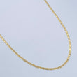 Flat Mariner Chain 3.15gr / 23.8in / 18K Gold +3 &