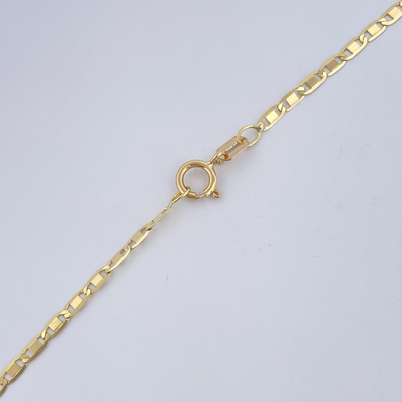 Flat Mariner Chain 3.15gr / 23.8in / 18K Gold +3 &