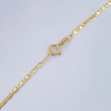 Flat Mariner Chain 3.15gr / 23.8in / 18K Gold +3 &