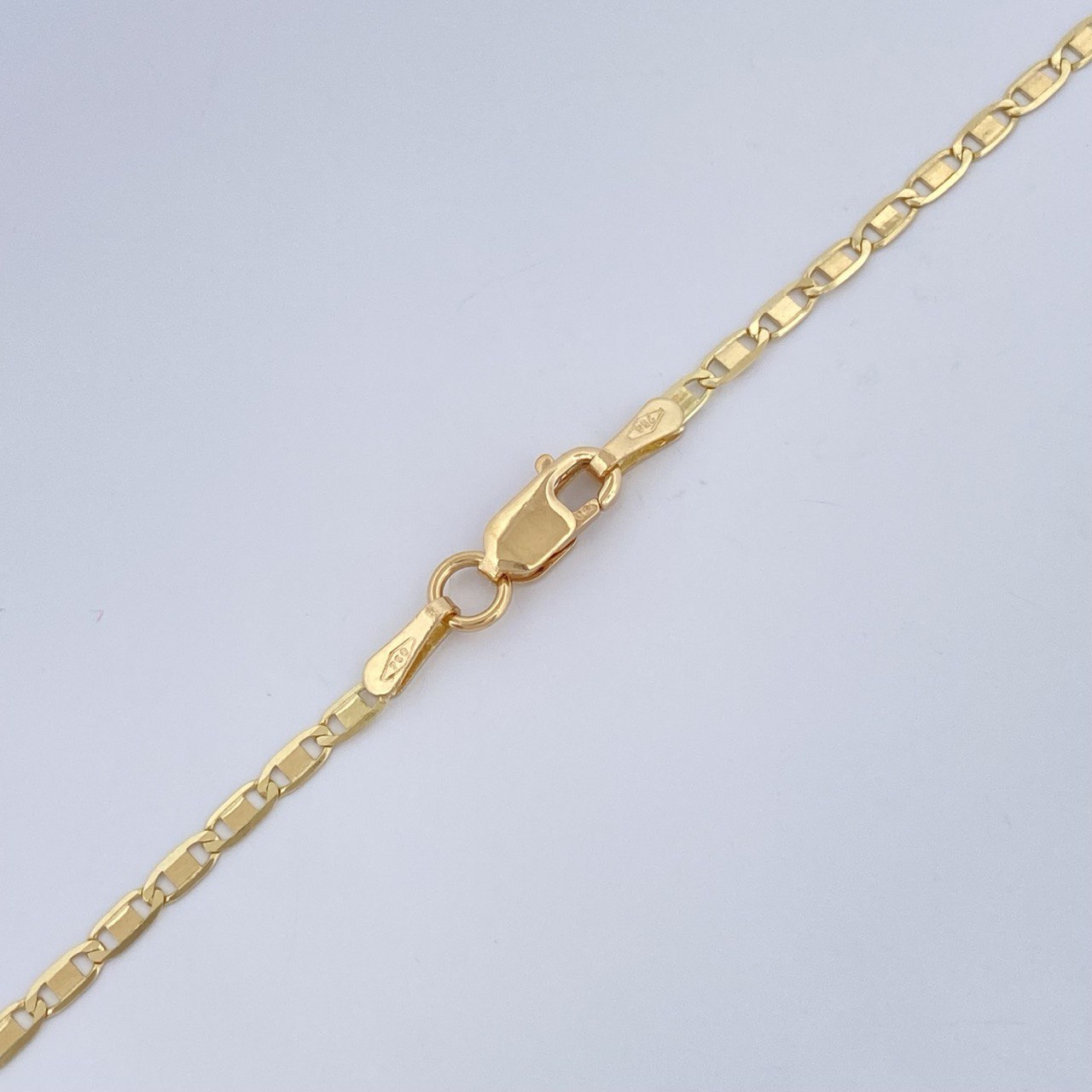Flat Mariner Chain 3.75gr / 23.6in / 18K Gold +3$