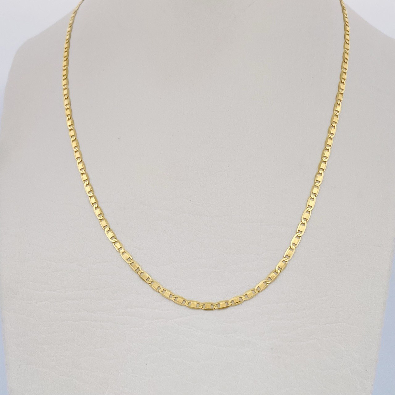 Flat Mariner Chain 3.75gr / 23.6in / 18K Gold +3$
